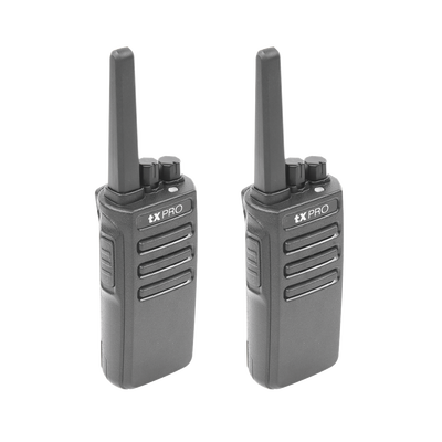 Radio Portátil Analógico VHF / 136-174 MHz / 5W / 16 Canales / Scrambler de Voz / VOX / Batería 2500 mAh