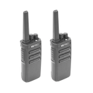 Par de Radios Portátiles Analógicos / UHF 400-470 MHz / 5W / 16 Canales / Scrambler / CTCSS/DCS / VOX y Scan