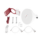Antena Sectorial Horn / 4.9-6.5 GHz / 19 dBi / Haz 30° / Polarización Dual V/H 45° / IP Resistente a Intemperie