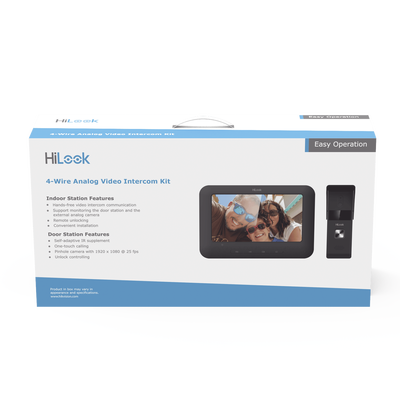 Kit de Videoportero Analógico con Pantalla LCD a Color de 7\" / Frente de Calle para Exterior IP65 / Salida de Relevador