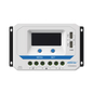 Controlador Solar PWM / 30A / 12/24V/36/48V / Doble USB / Pantalla LCD / Tierra Positivo Común