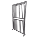 Puerta Lateral para Torniquetes / Acero Inoxidable 304 / 1350 x 2316 mm / 4.43 x 7.6 pies / Compatible con Cierres Magnéticos