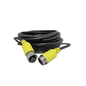 Cable extensor con conector tipo aviación de 11m solo para soluciones de videovigilancia móvil XMR