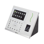 Checador Biométrico / Reconocimiento Facial 12,000 Rostros / Reconocimiento de Palma 6,000 Plantillas / 20,000 Huellas y Tarjetas / CPU Cuatro Núcleos 1.4 GHz / Ángulo +/-60°