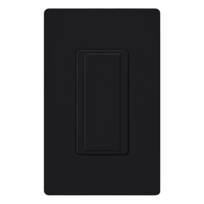 Interruptor remoto de pared para encendido y apagado multilocación (3 y 4 vías), 120 V, complemento de interruptores RadioRA 2 y RA2 Select, color negro