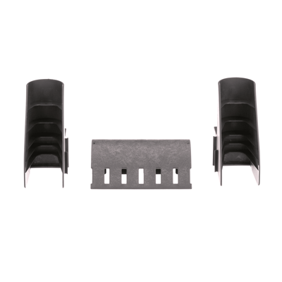 Kit de Bajada de Cables Para Charola Tipo Escalerilla, Con Control de Radio de Curvatura, Fabricado en Nylon 6.6, Color Negro