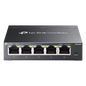 Switch Gestionado SDN / 5 Puertos Gigabit / 10 Gbps Capacidad Switching / 7.4 Mpps Forwarding Rate / Fanless / VLAN 802.1Q / QoS 8 Colas