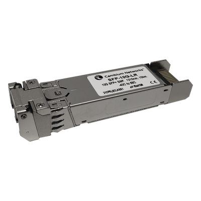 Transceptor MiniGbic SFP+ 10 Gbps Monomodo, distancia hasta 10 km, conector LC