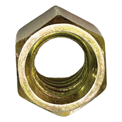 Tuerca Hexagonal de 1/4\" (6.3 mm) con acabado Tropicalizado, Es Ideal Para Utilizarse al Exterior o Zonas Húmedas