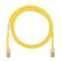 Cable de Parcheo UTP Categoría 5e, con Plug Modular en Cada Extremo - 1.5 Metros (4.92 Pies) - Amarillo