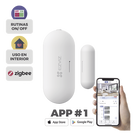 Sensor de Contacto Magnético Inalámbrico / Zigbee / Separación de Alarma 25 mm ± 5 mm / Autonomía 3 Años / Uso Interior / 53.5 x 22.5 x 13.5 mm