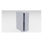 Gabinete para instalación de 2 Baterías , Fabricado en Lámina Galvanizada, Accesorios para poste (No incluidos)