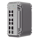 Switch Industrial PoE / 8 Puertos Gigabit 802.3af/at / 4 Puertos SFP / Administrable Cloud / -40°C a 75°C / Doble Fuente AC/DC