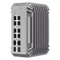 Switch Industrial PoE, Ideal para temperaturas Extremas y protección contra descargas, 8 Puertos Gigabit PoE 802.3 af/at, 4 Puertos SFP Administrable Cloud