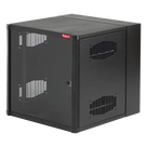 Gabinete de Pared 19 UR / 600mm Ancho (1.97ft) / 637mm Profundidad (2.09ft) / Ventana de Seguridad / Rieles Roscados #10-32
