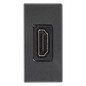 Módulo HDMI Hembra - Hembra Color Grafito / (K129B/14)