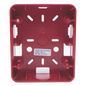 Caja Trasera Resistente a la Intemperie, Roja (para usar con la serie de estrobos HE) (0500-06360) De Hochiki