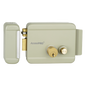 Cerradura Eléctrica con Botón de Salida / Incluye Llave  / Exterior / Izquierda