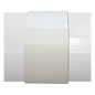 Pieza de unión color blanco de PVC auto extinguible,  para canaleta DMC4FT (9480-02001)