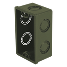 Caja Chalupa / 1/2\" / PVC Conduit Pesado / Autoextinguible / NMX-E-012 / NMX-E-252 / Resistente a Impactos