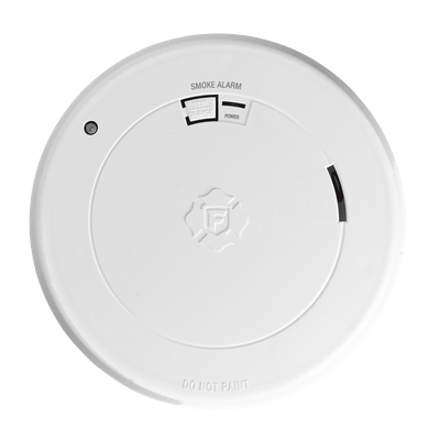 Alarma de Humo First Alert SM210L / Sensor Fotoelectrico / Batería de Litio Sellada de 10 Años / Luz de Seguridad / Rango de Temperatura 4.4°C a 37.8°C/ Cumple UL217, CSFM, NFPA 72, NFPA 101, ICC