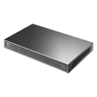 Switch Gestionado / 8 Puertos Gigabit / 4 Puertos PoE+ 30 W / Presupuesto PoE 62 W / Gestión Cloud / L3 Static Routing / Sin Ventilador / Carcasa Metálica