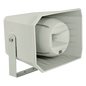 Bocina HiFi PoE Ethernet IP, de 2 vias 30W, grado de protección IP66 Gris Claro