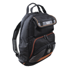 Mochila para Herramientas / 35 Bolsillos / Tela Balística 1680D / Interior Naranja / Base Resistente Texturizada