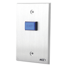 Botón de Salida / Aluminio Reforzado 1/4' / Iluminación LED 12V/24V / DPDT 5A @ 250V / Anti-Vandalismo / NO/NC
