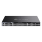 Switch Omada L3 SDN Administrable / 48 puertos Gigabit y 6 puertos SFP+ / Presupuesto PoE 1440 W / Funciones RIP, VRRP, Servidor DHCP / Administración centralizada OMADA / Fuente Redundante