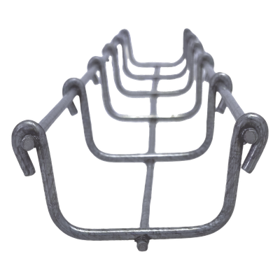 Charola Bimetálica Tipo Malla 33/50 mm, Ideal Para Utilizarse al Exterior o Zonas Húmedas, Hasta 26 Cables Cat6, Tramo de 3 Metros