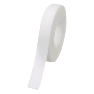 Rollo de Cinta de Contacto, de 15 Pies (4.5m) de Largo, 19.1 mm de Ancho, Color Blanco