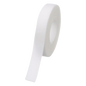 Rollo de Cinta de Contacto, de 15 Pies (4.5m) de Largo, 19.1 mm de Ancho, Color Blanco