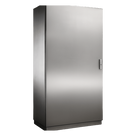 Gabinete de Acero Inoxidable / IP55 / IK10 / 800x1600x400 mm / 31.5x63x15.7 in / Carga 80 kg / Exterior Telecom