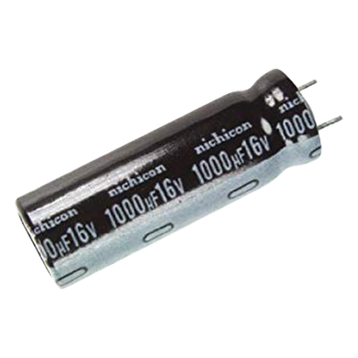 Capacitor Electrolítico de 680 uFd (o 1000 uFd), 16 Vcc para C1 y C3 del MONITOR COM-3010.