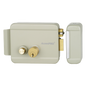 Cerradura Eléctrica con Botón de Salida/ Incluye Llave  / Exterior / Derecha
