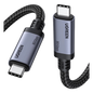 Cable USB-C Thunderbolt 5 / 80 Gbps Bidireccional / 120 Gbps Unidireccional / 1 m (3.28 ft) / PD 3.1 100W / 24 Pines / E-Marker IP2133H
