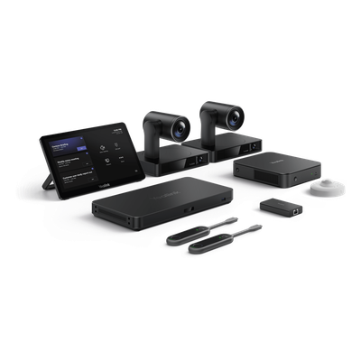 Sistema de Videoconferencia / 9 Cámaras PTZ 4K / Zoom Óptico 12x / Panel Táctil 11.6\" / Intel Core i5 11va Gen / Salas Grandes