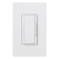 Atenuador de pared Maestro RF PRO de 120 V, 250 W en LED o 500 W incandescente, fase seleccionable y neutro opcional, para RadioRA 2, RA2 Select y RadioRA 3