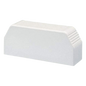 Tapa final, para uso con canaleta T70, Material PVC Rígido, Color Blanco