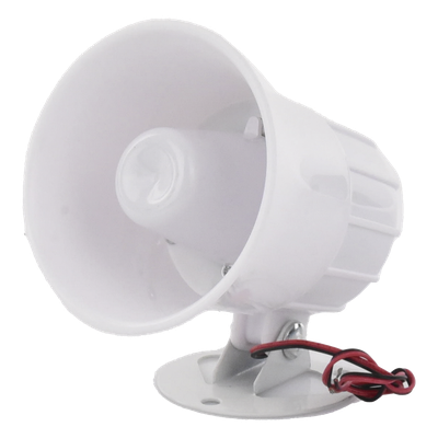 Sirena Cableada SFIRE SF-520A / 110 dB / 15 W / 12 VCC / Compacta y Potente