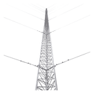 Torre Arriostrada de Piso / 60 m (196.9 ft) / Galvanizado en Caliente / Resistencia Viento 200 km/h / Carga Axial 500 kg / 20 Tramos Modulares