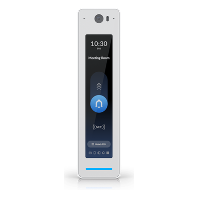 Lector de Acceso IP / 2 Megapixel / NFC / PIN / Reconocimiento Facial / PoE / Intercomunicador Bidireccional / IP55 / Pantalla Táctil 4.7\"
