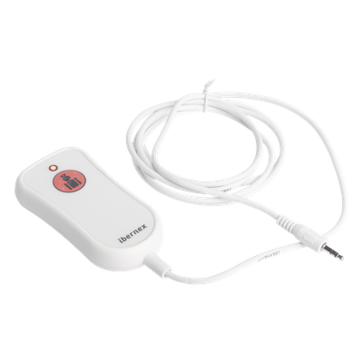 Pulsador de Llamada para Paciente Encamado — Botón Braille, Resistente a Líquidos y Fácil de Localizar en la Oscuridad