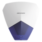 Sirena Estrobo Cableada Hikvision DS-PS1-B / 105 dB / LED Azul / IP54 / Compatible con Cualquier Panel de Alarma