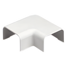 Conexión en Ángulo Recto / 90° para Canaleta LD5 / ABS Resistente a Impactos y UV / UL94V-0 FT4 / Sin Herramientas / Blanco Mate
