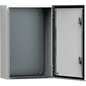 Gabinete de Uso Exterior MAS 400 x 300 x 155 mm (15.7 x 11.8 x 6.1 in) NEMA 4/12/13; IP66; IK10 de Acero Dulce 1.5 mm con Platina de Montaje Incluida Color Gris Claro