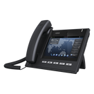 Teléfono IP Ejecutivo Para 6 Líneas SIP con Video Conferencia HD720, Pantalla Multi-Touch, Voz HD y Conferencia de 10 vías con Soporte Para PoE