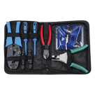 Kit de Herramientas para Instalación Solar / 13 Piezas / Conectores MC4 / Pelacable 2.5-6 mm² / Estuche Organizador