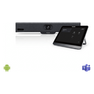Barra de Videoconferencia / 4K / Lente 120° / Android Integrado / Microsoft Teams / BYOD / 8 Micrófonos MEMS / Full-Duplex